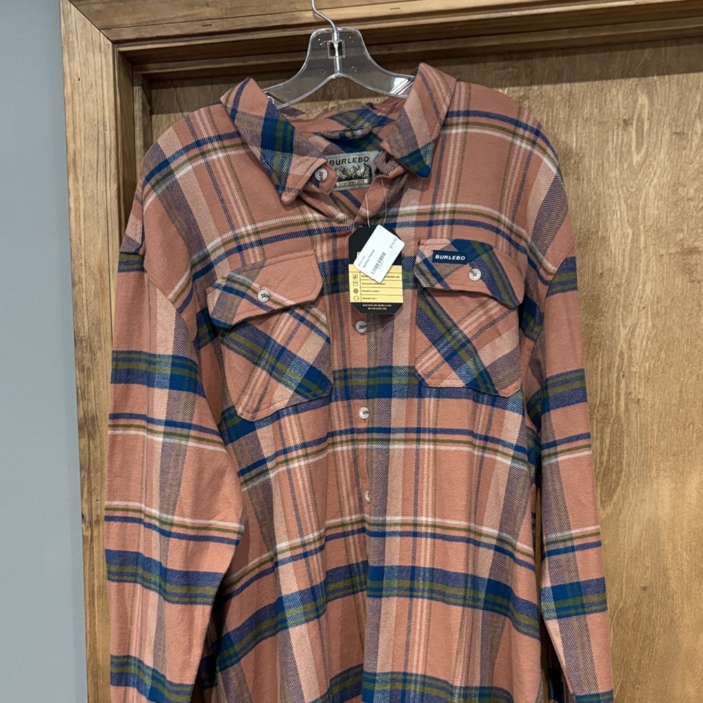 Burlebo Flannel Button Up